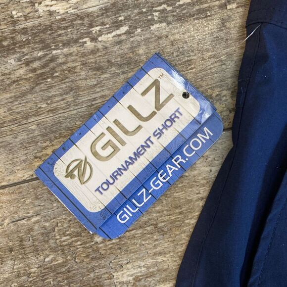 gillz Tournament Fishing Boat Lightweight Shorts For Men Size 2XL XXL Blue - Picture 2 of 7
